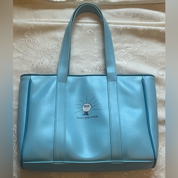 David and Goliath brand Boys are Smelly Y2K Shoulder Purse - Picture 1 of 9